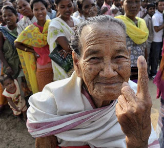 असम और पश्चिम बंगाल में  बंपर वोटिंग,हिंसा की छिटपुट घटना इस बार भी