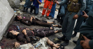 Afghan Taliban attack central Kabul, at least 28 dead