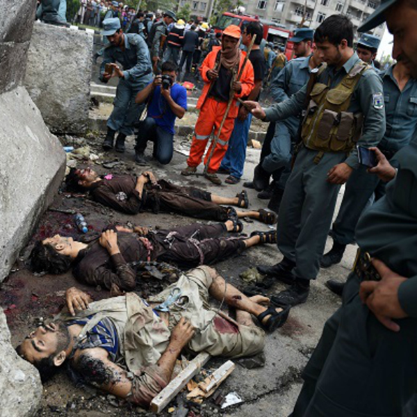Afghan Taliban attack central Kabul, at least 28 dead