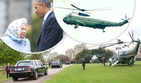 Queen Elizabeth II Banned Barack Obama’s Choppers Landing