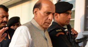 Rajnath Singh reaches Islamabad for SAARC HMs meeting