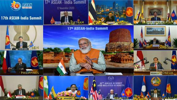 PM addresses 17th ASEAN India Summit