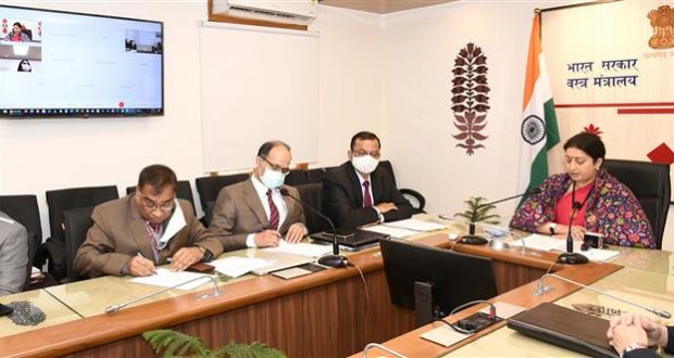 Textiles Committee, MOT signs MoU with M/s Nissenken Quality Evaluation Centre, Japan to boost export of Textile and Apparel to Japanese market