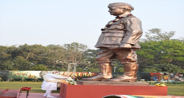 Nation pay homage to Netaji Subhas Chandra Bose on his 125 birth anniversary