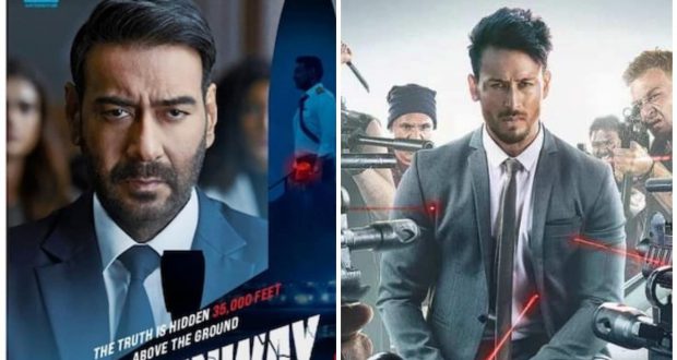 Tiger’s film sees a drop; still ahead of Ajay Devgan’s film, Yash’s KGF beats the two.