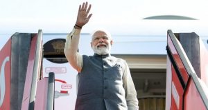 Modi reaches Paris on final leg of 3-nation visit, to meet President Macron.