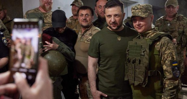 President Zelensky defiant as Russia intensifies attacks on eastern cities, seizes territory.
