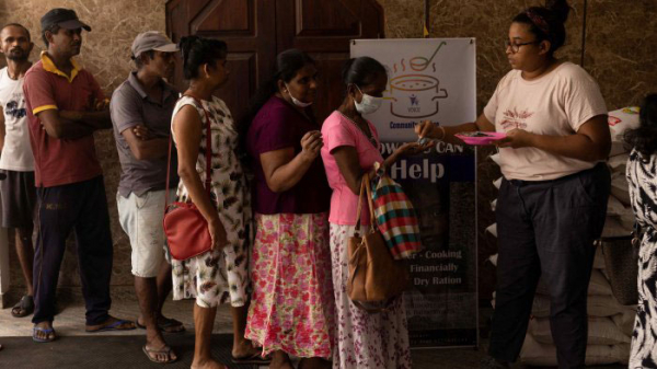 Sri Lanka seeks urgent help to feed children.