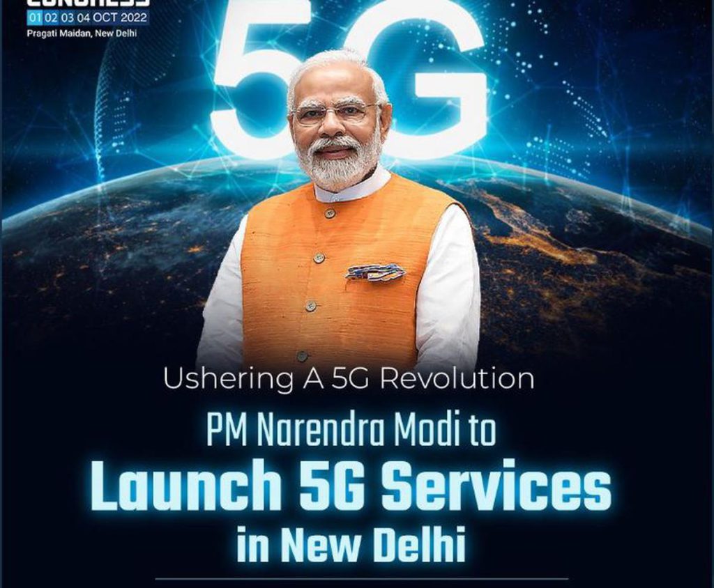 5G services launched in New Delhi