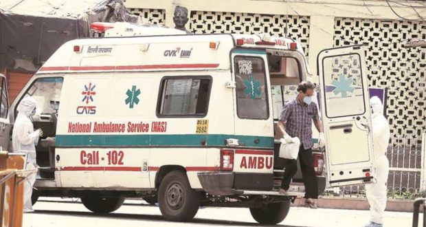 अस्पताल पहुंचने से पहले ही एम्बुलेंस का पेट्रोल हुआ ख़त्म  मरीज की गई जान