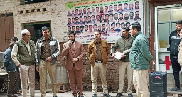 جعفرآباد آر ڈبلیو اے نے دہلی پولیس کے ساتھ کرایہ دار، کاریگر کی تصدیق مہم کا اہتمام کیا