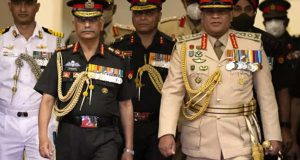 Indian armed forces reached Sri Lanka