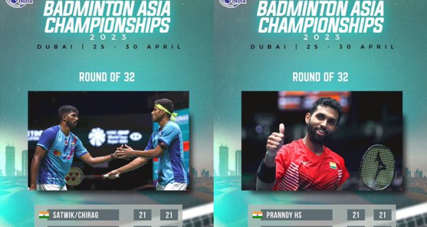 Dubai Badminton Asia Championship : Indian shuttlers to play their pre-quarterfinal matches today