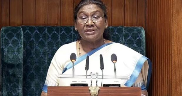 President Droupadi Murmu Addresses Joint Session of both Houses of Parliament