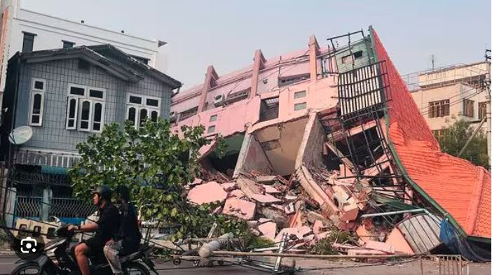Myanmar earth quake