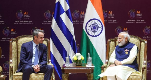 Modi-Mitsotakis Boost Trade, Connectivity at India AI Summit 2026