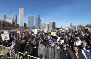 Donald Trump के ख़िलाफ़ पूरे अमेरिका में व्यापक विरोध प्रदर्शन