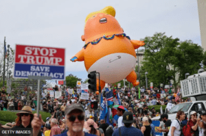 Donald Trump के ख़िलाफ़ पूरे अमेरिका में व्यापक विरोध प्रदर्शन