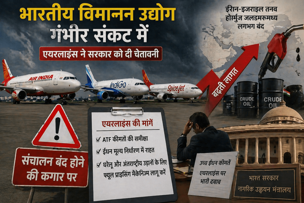 तेल संकट से एयरलाइंस बेहाल