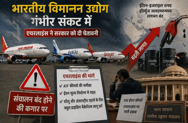 तेल संकट से एयरलाइंस बेहाल