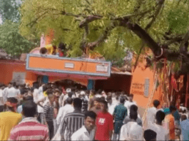 बिहार के नालंदा में मंदिर में भगदड़