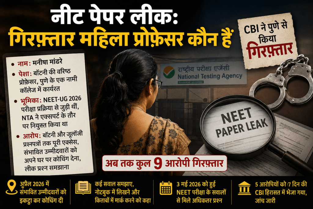 नीट पेपर लीक