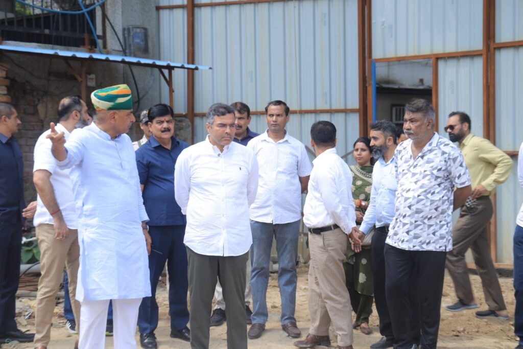 pwd-minister-visited-timarpur-assembly-constituenc